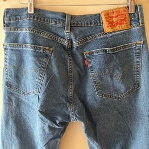 Levi's 505, Size 32, Men's, Straight Blue Jeans